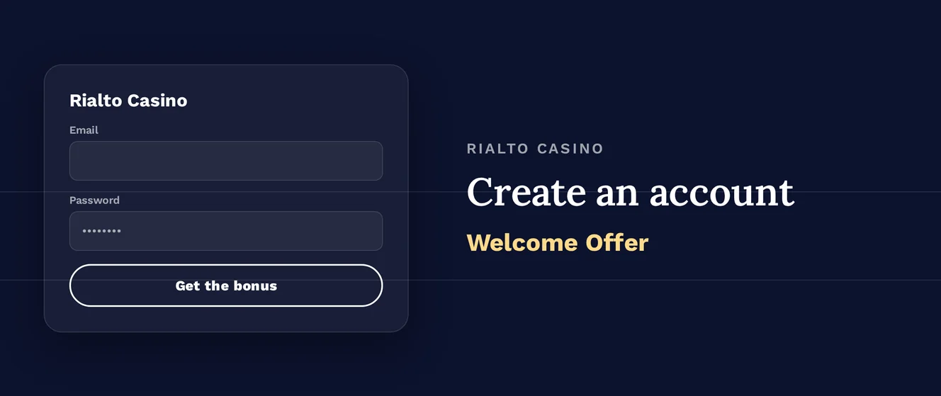 Create an account