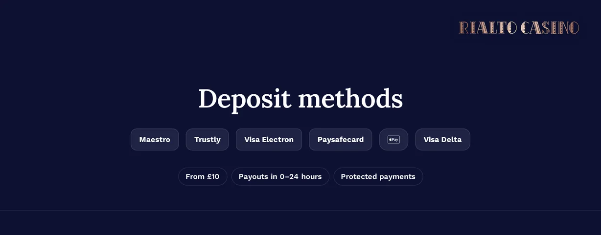Browse payment options